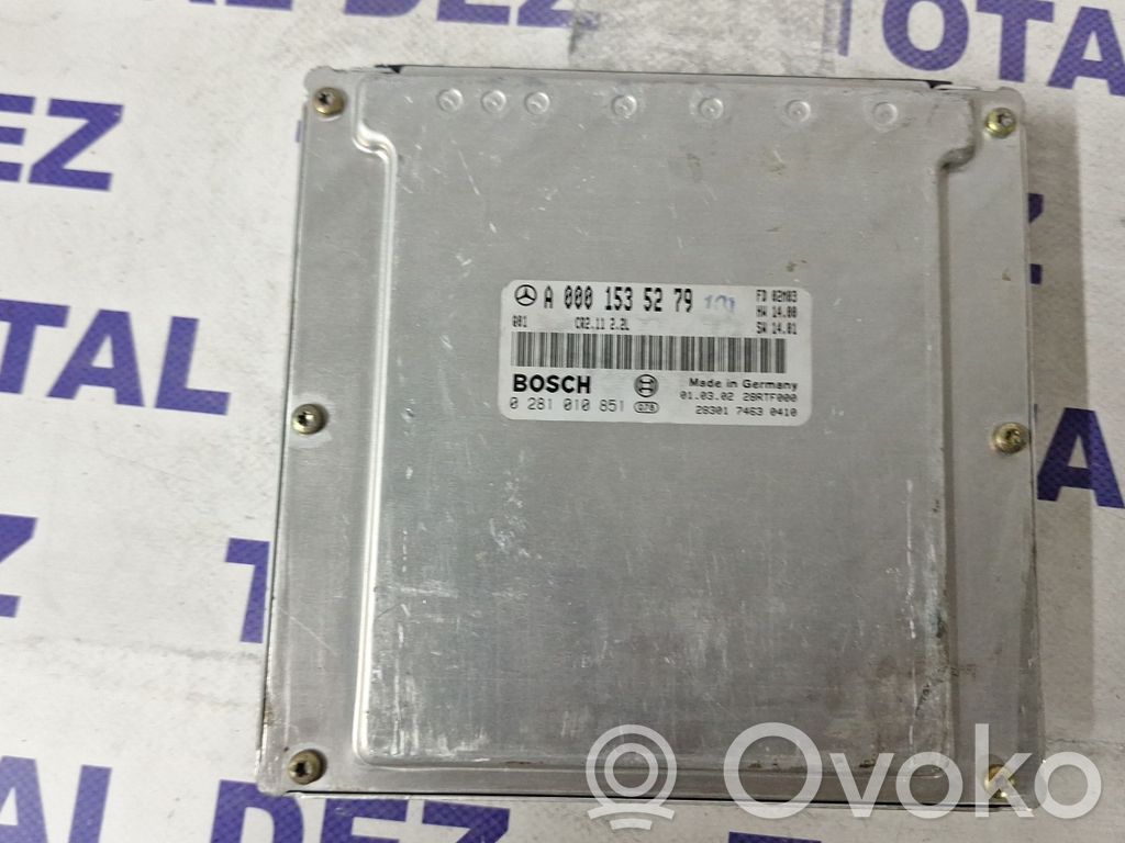 Mercedes-Benz C W203 Unitate/modul de control motor 