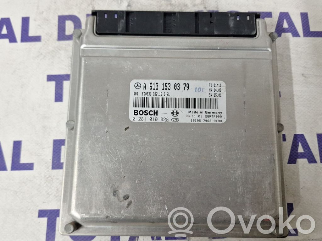Mercedes-Benz S W220 Calculateur moteur ECU 