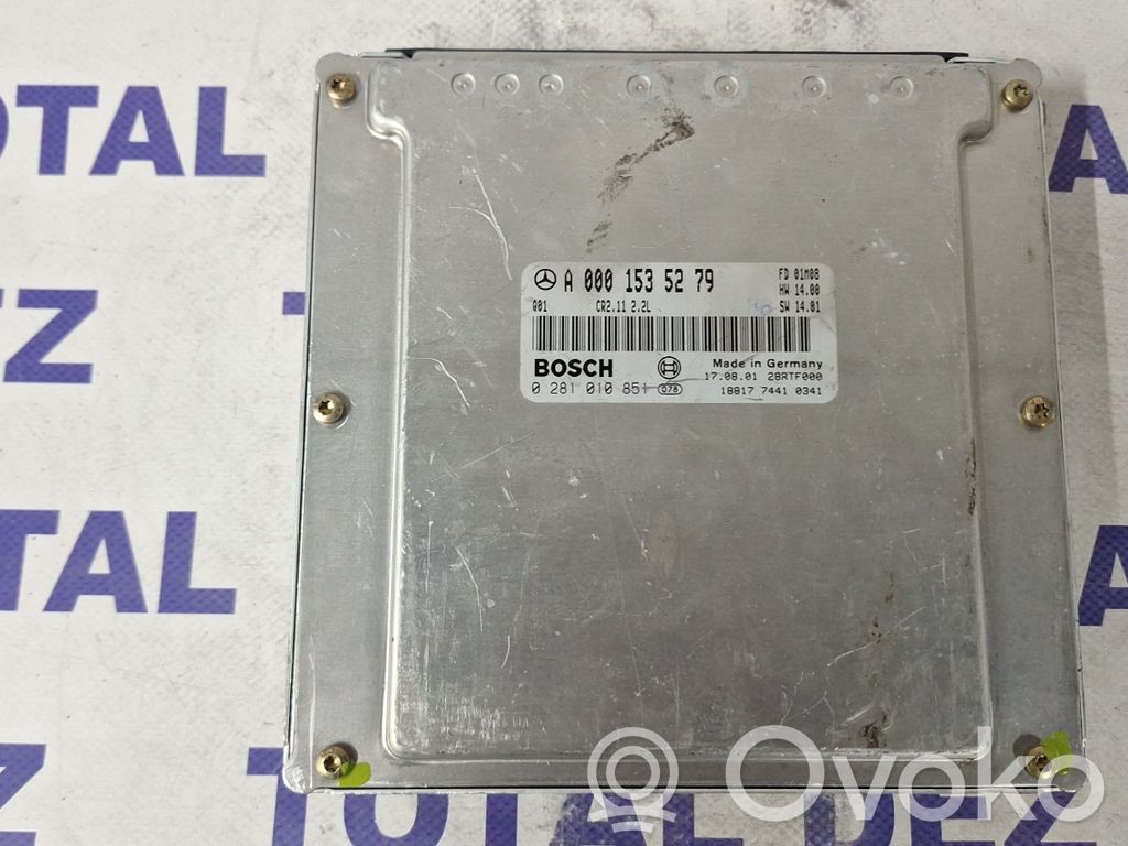 Mercedes-Benz C W203 Unitate/modul de control motor 