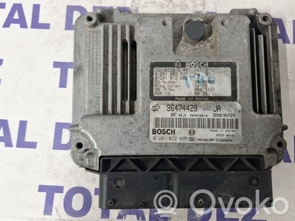 Chevrolet Captiva Sterownik / Moduł ECU 