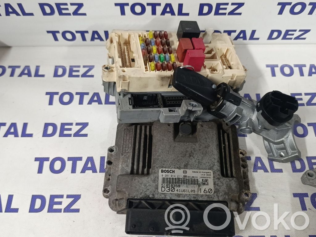 Fiat Ducato Engine ECU kit and lock set 