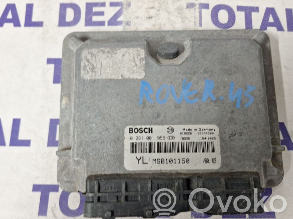 Moottorin ohjainlaite/moduuli   0281001956,MSB101150,28SA4306