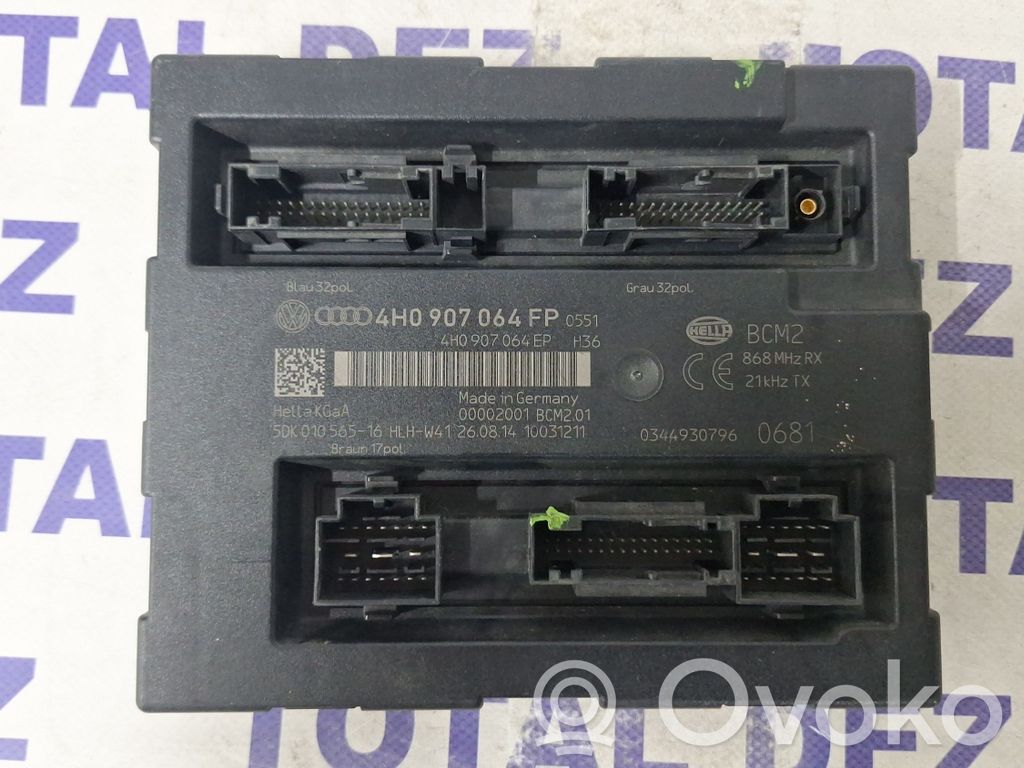 Audi A8 S8 D4 4H Mukavuusmoduuli 