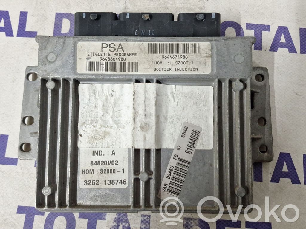 Peugeot 406 Engine control unit/module 