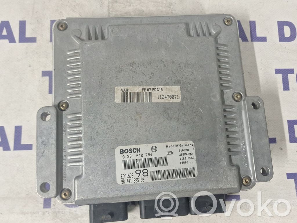 Sterownik / Moduł ECU   0281010764,9644199580,112470071