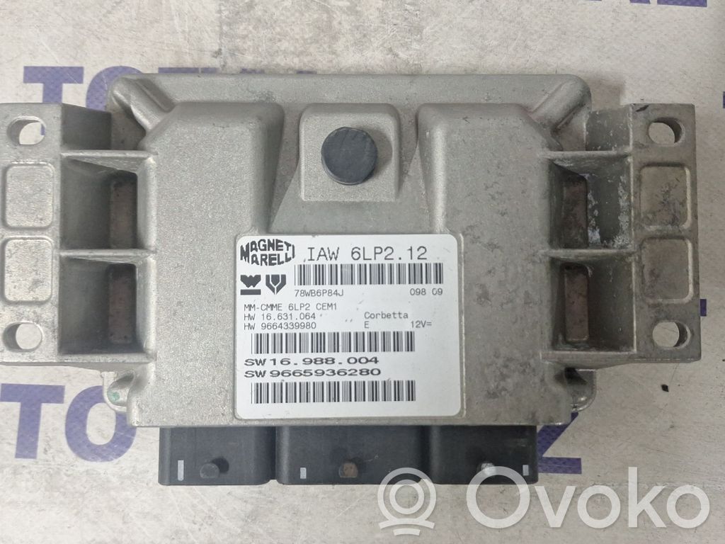 Citroen C4 I Engine control unit/module 