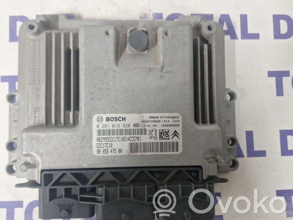 Peugeot 208 I Unitate/modul de control motor 