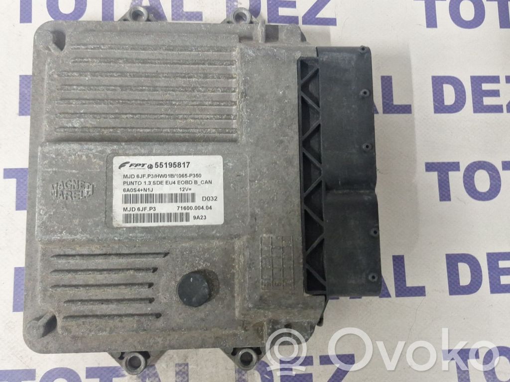 Fiat Punto (188) Unitate/modul de control motor 