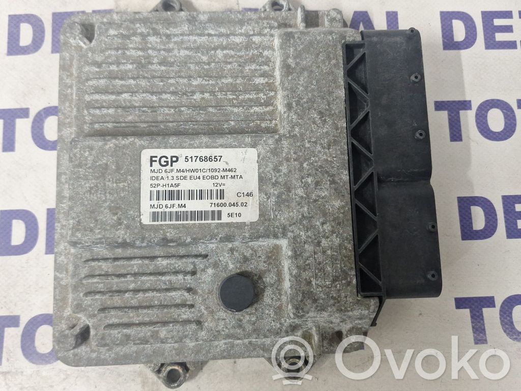 Engine control unit/module   51768657,7160004502,52PH1A5F