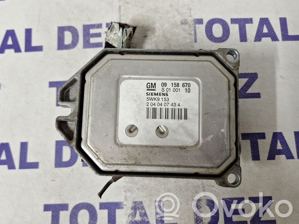 Opel Astra G Unitate control motor/modul ECU 