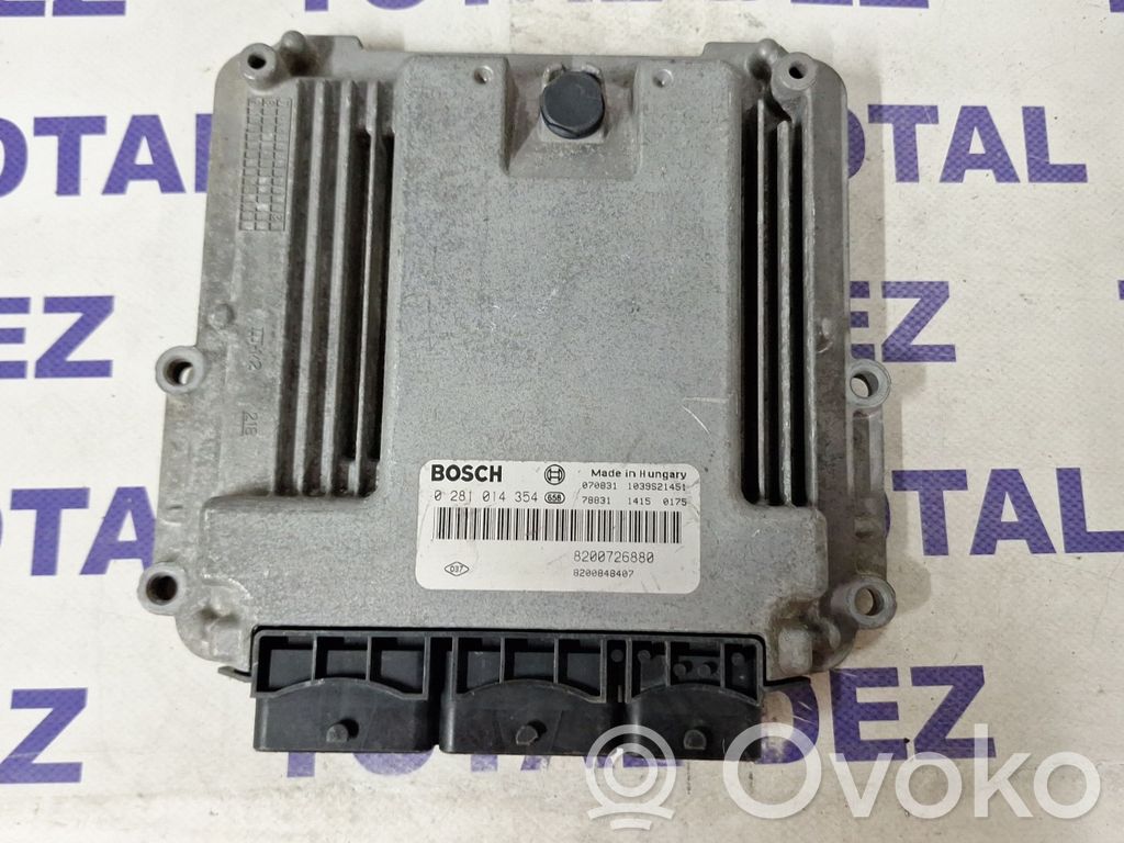 Renault Laguna III Unitate/modul de control motor 