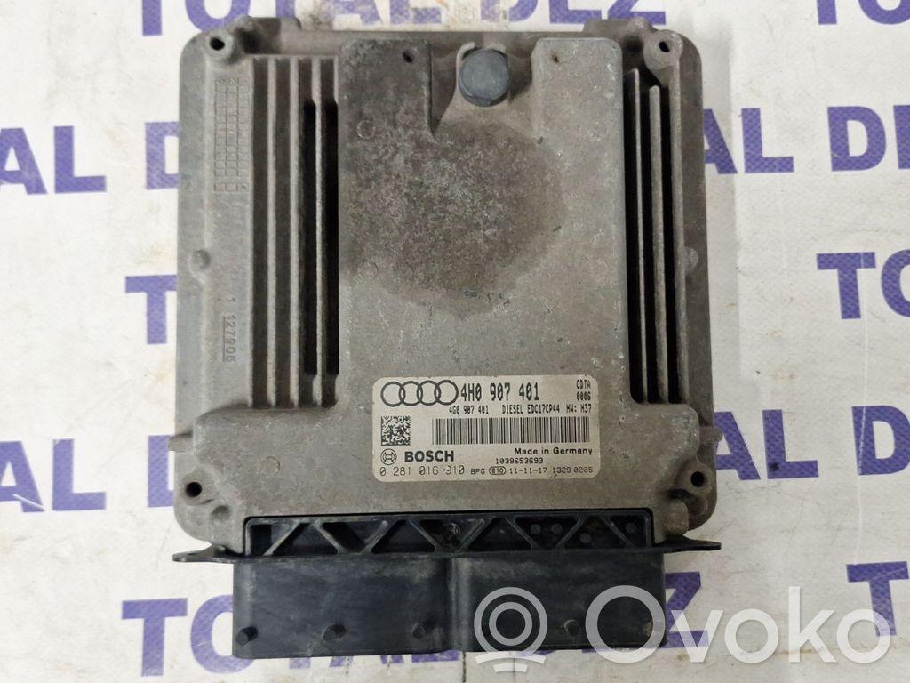 Audi A8 S8 D4 4H Calculateur moteur ECU 