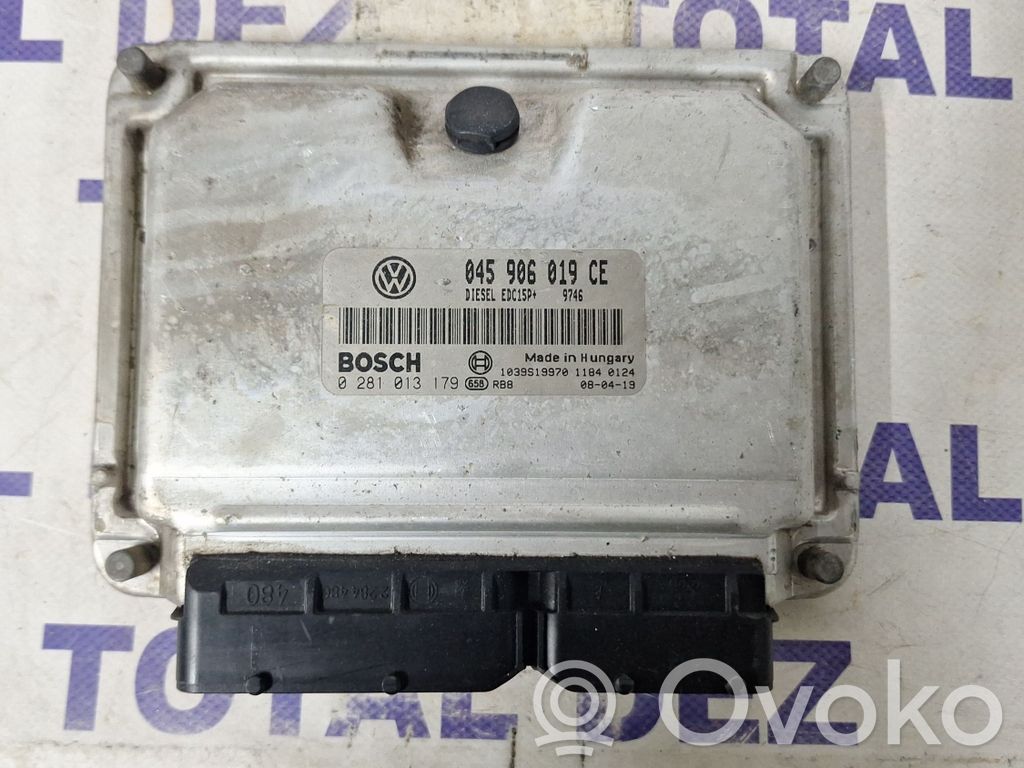 Engine control unit/module   045906019CE,0281013179,1039S19970
