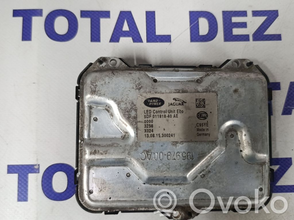 Jaguar XE Unidad de control/módulo de los faros xenón 