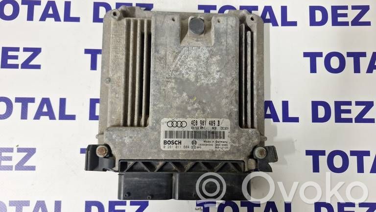 Moottorin ohjainlaite/moduuli   4E0907409B,0281011684
