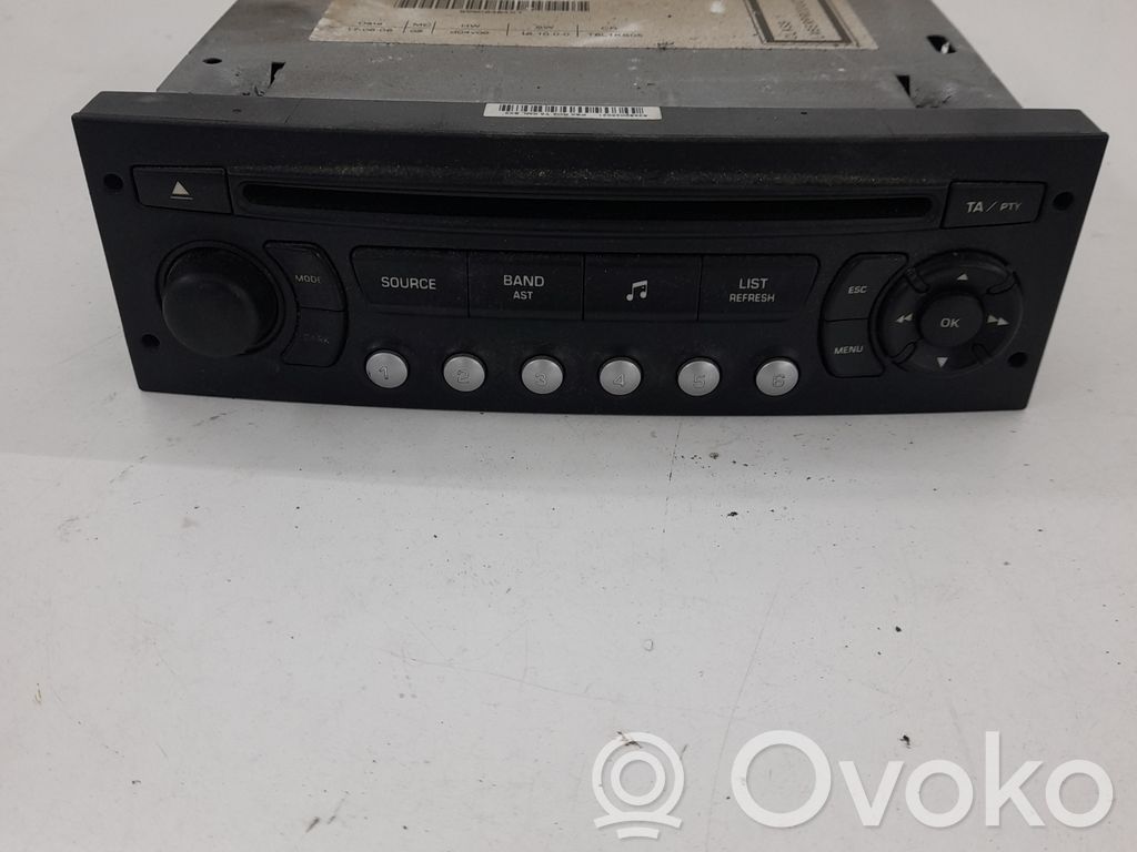 Peugeot 307 Radio/CD/DVD/GPS head unit 