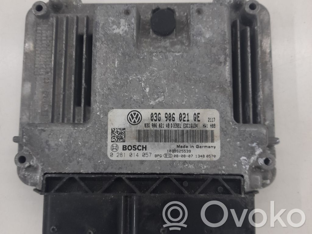 Volkswagen Golf V Engine control unit/module 