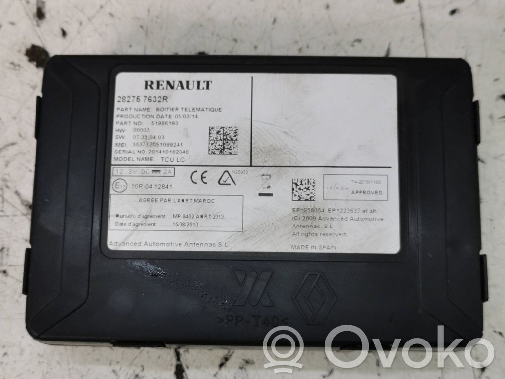 Renault Laguna III GPS navigation control unit/module 