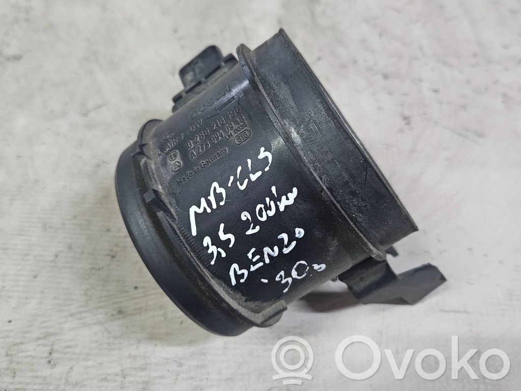 Mercedes-Benz CLS C219 Przepływomierz masowy powietrza MAF 