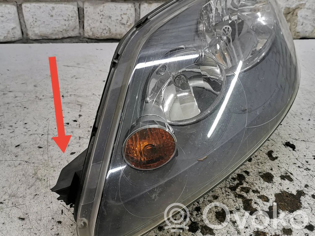 Volkswagen Golf Plus Lampa przednia 