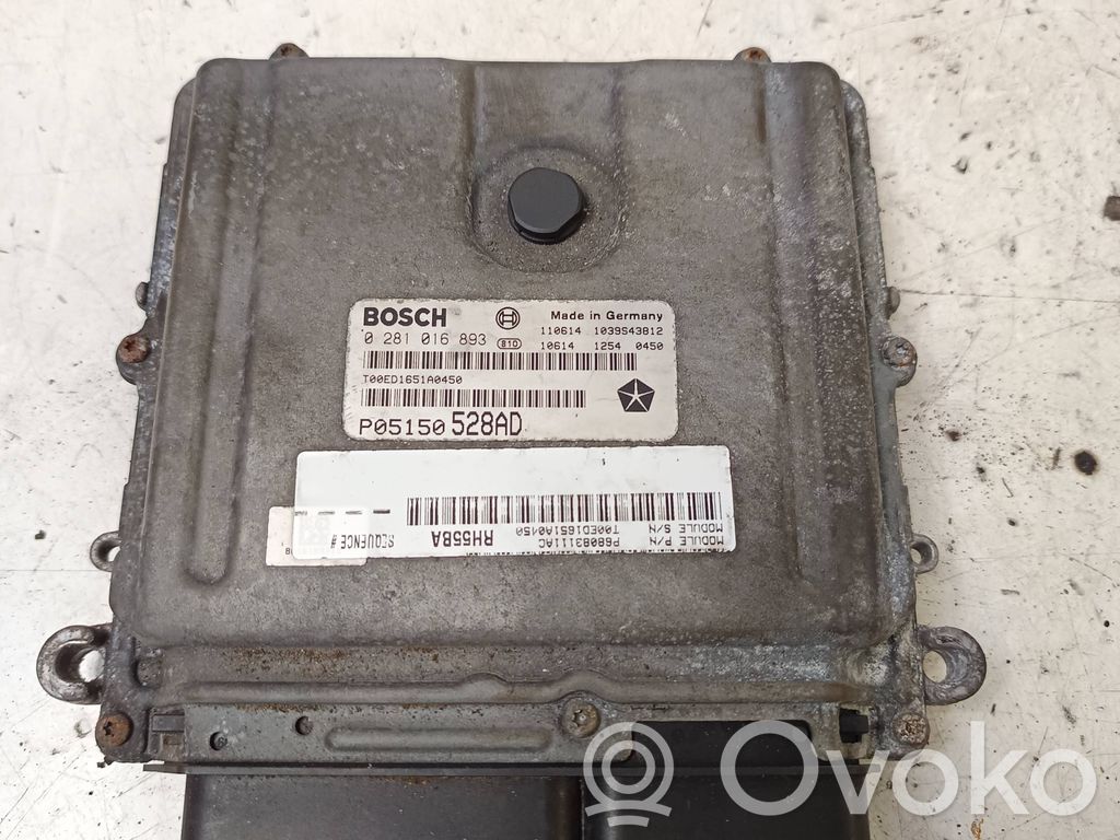 Lancia Voyager Engine control unit/module 
