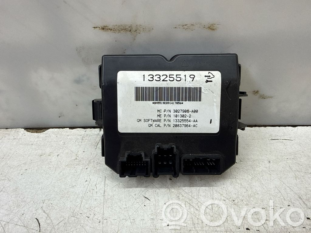 Tailgate/trunk control unit/module   13325519,13325554A,3027908A00