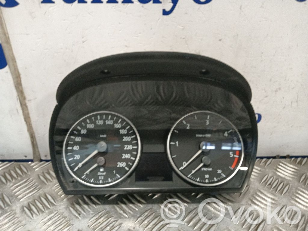 BMW 3 E90 E91 Speedometer (instrument cluster) 