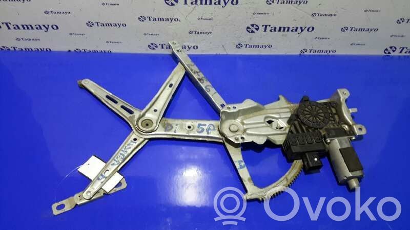Opel Astra G Regulador manual de la ventanilla delantera 