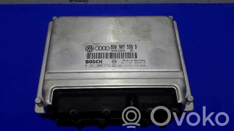 Unidad de control/módulo del motor   0261204774,26SA5119,8D0907558B
