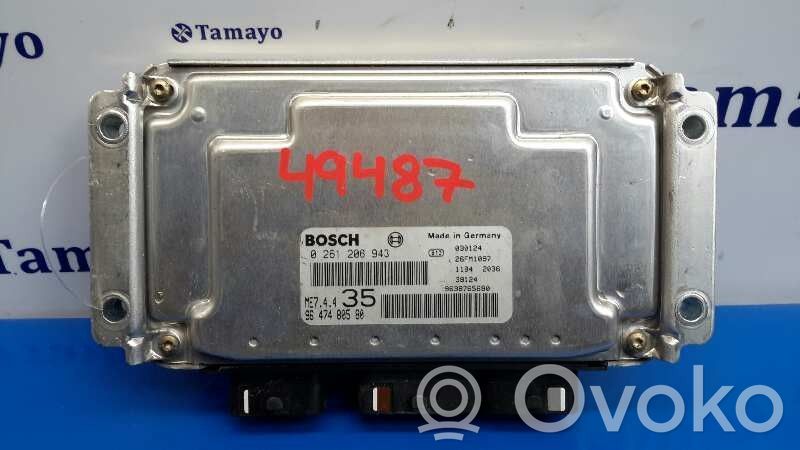 Peugeot 307 Sterownik / Moduł ECU 