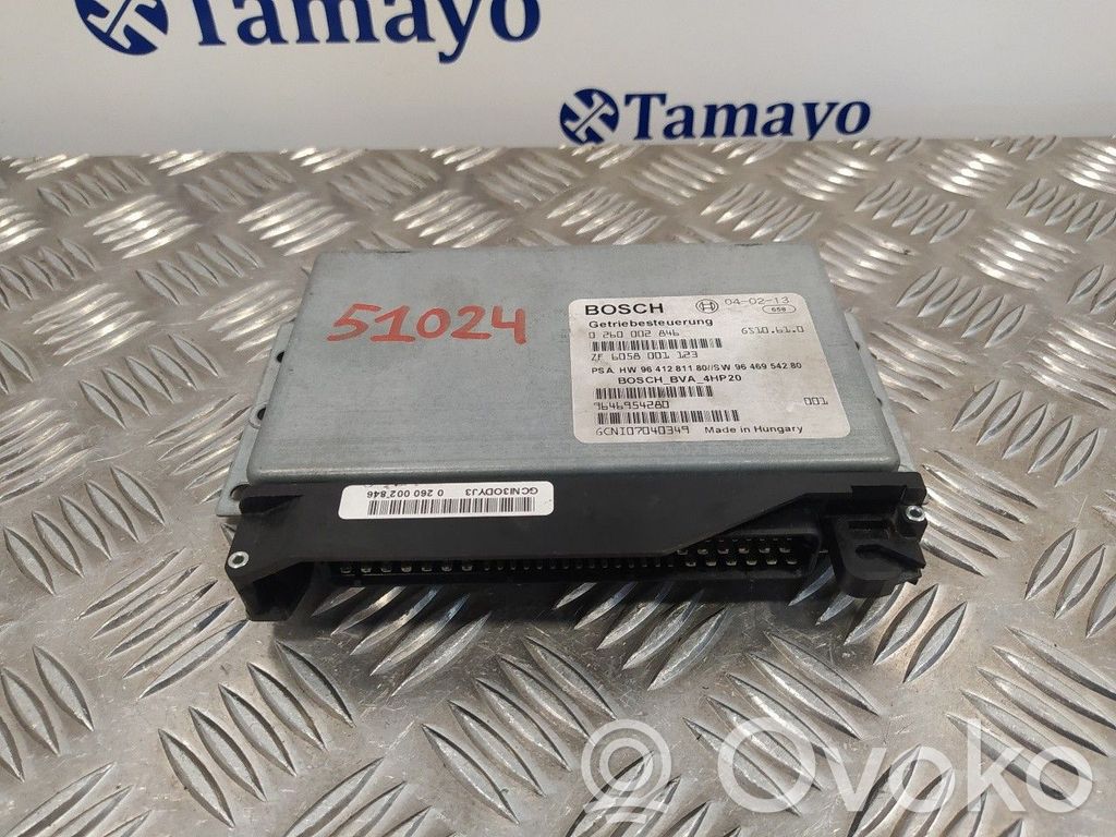 Peugeot 807 Unitate/modul de control cutie de viteze