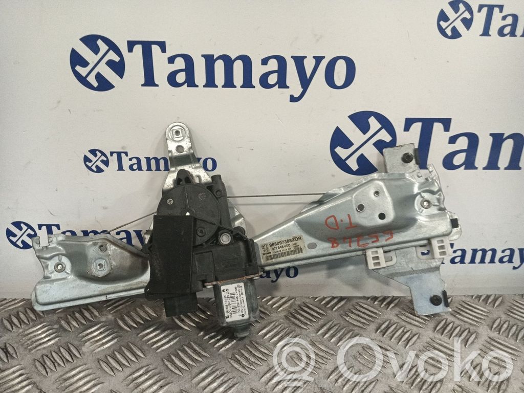 Peugeot 308 Macara geam ușă spate cu motor 