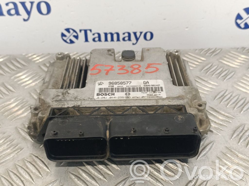 Sterownik / Moduł ECU   96858577,96814427,0281014296