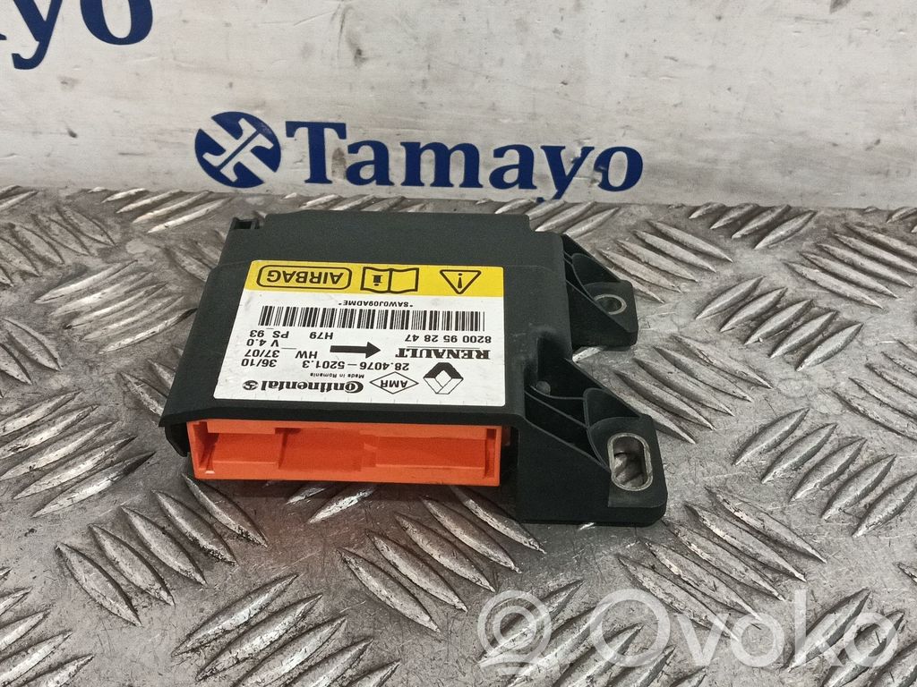 Airbag control unit/module   8200952847,28407652013