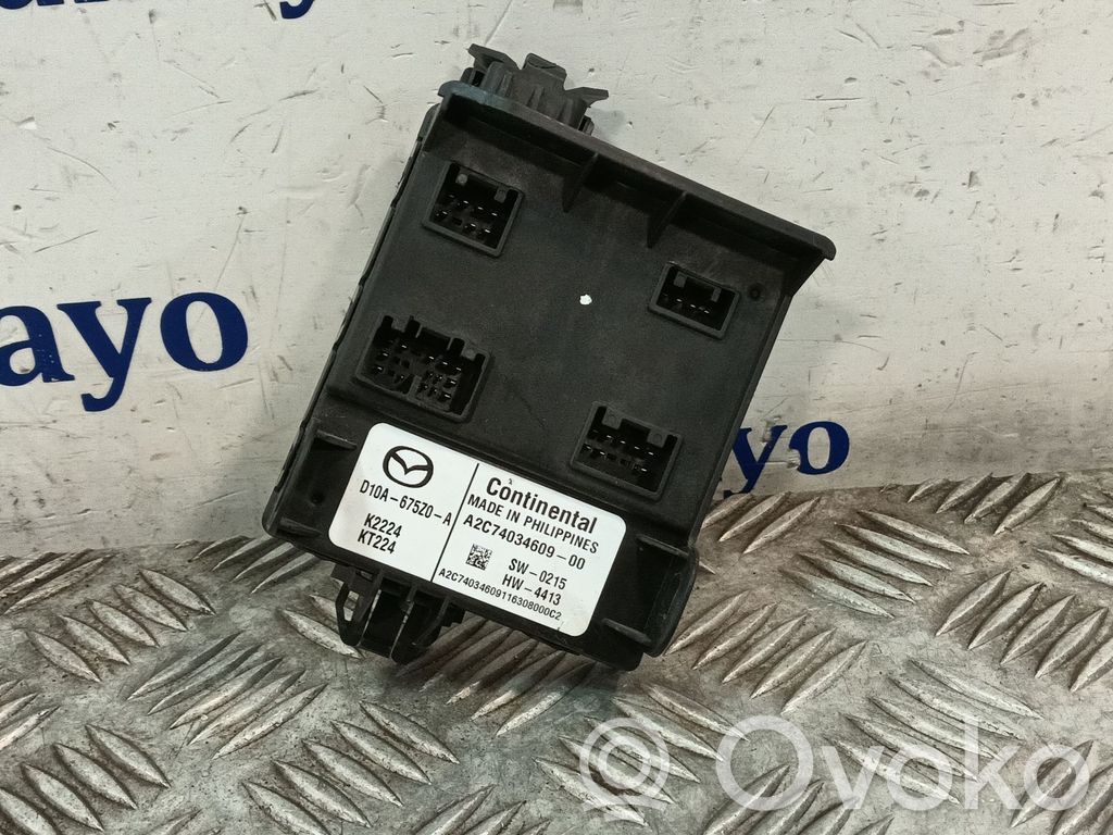 Autres unités de commande / modules   D10A675Z0A,A2C7403460900