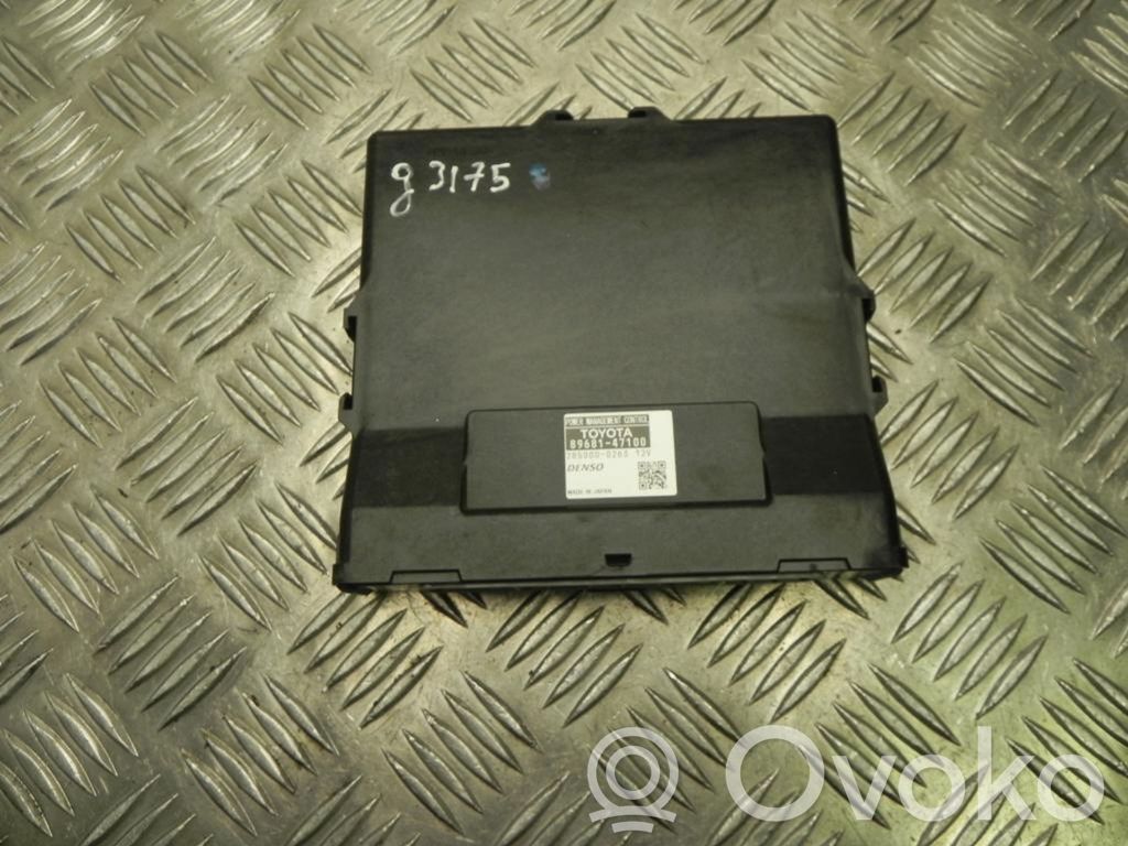 Toyota Prius (XW30) Other control units/modules 
