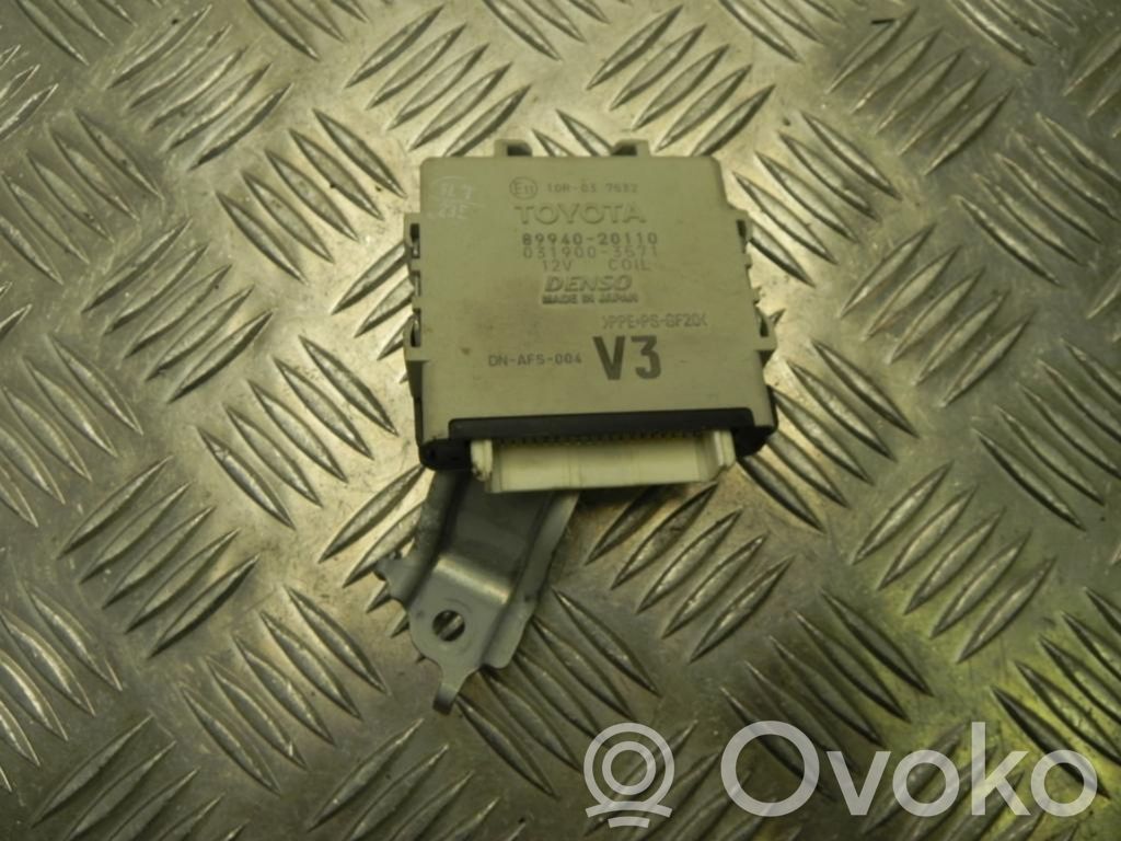 Toyota Avensis T270 Other control units/modules 