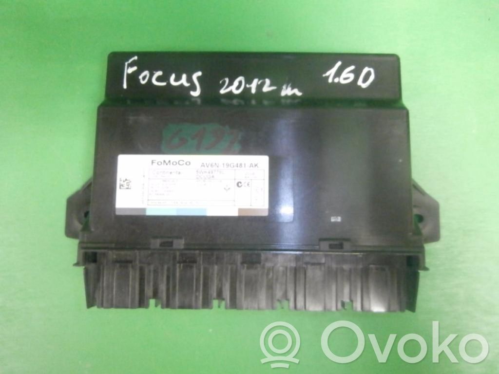 Ford Focus Avaimettoman käytön ohjainlaite/moduuli 