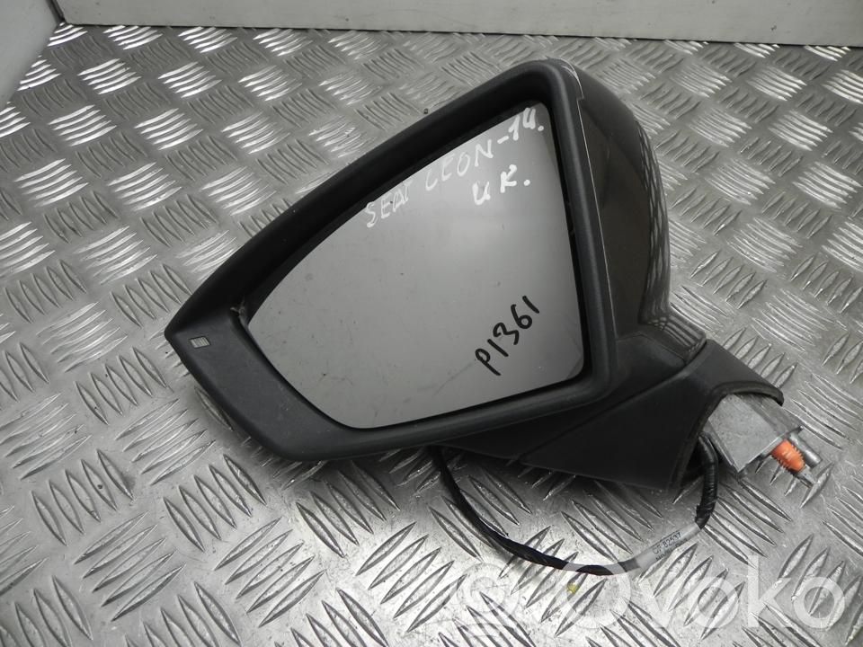 Seat Leon (5F) Espejo lateral eléctrico de la puerta delantera 