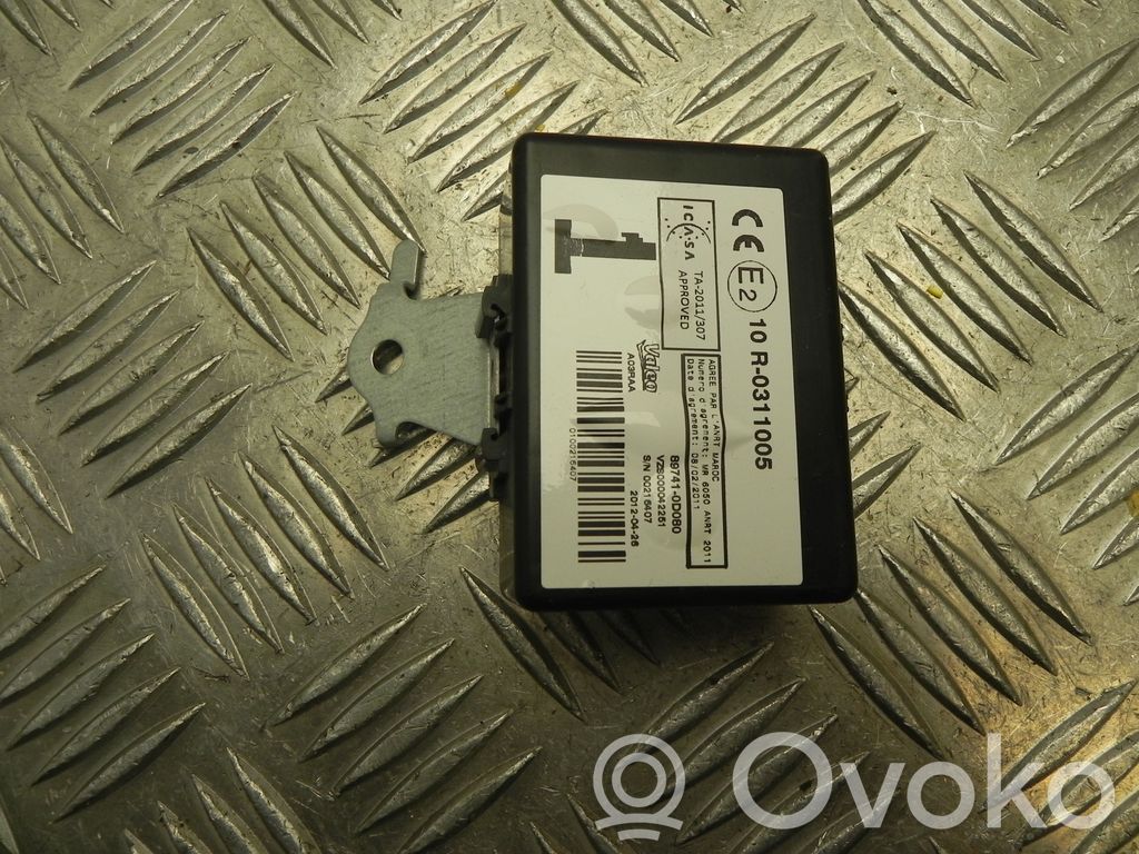 Toyota Yaris Unité de commande module de porte 