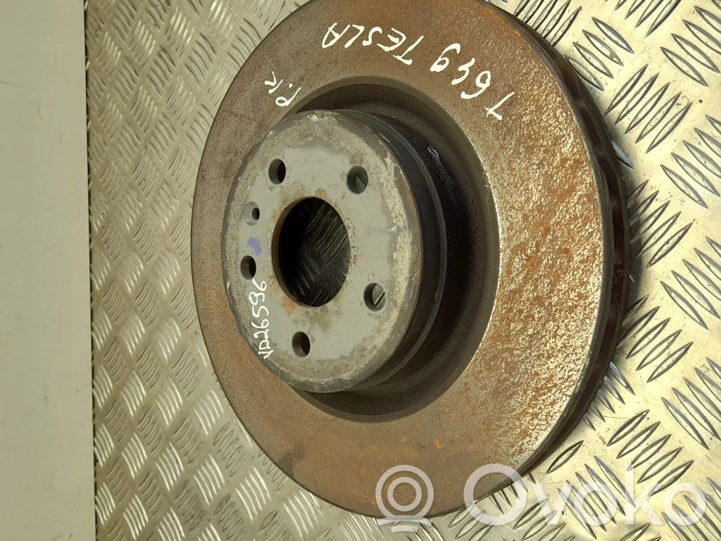 Tesla Model S Rear brake disc 