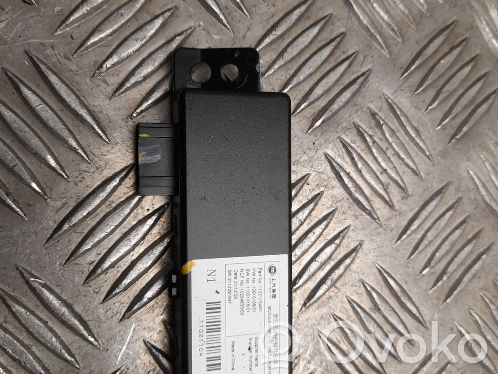 MG ZS Tire pressure control unit 