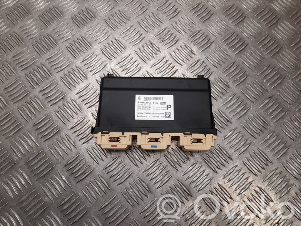 Module de commande de siège   A1669001108,G7640