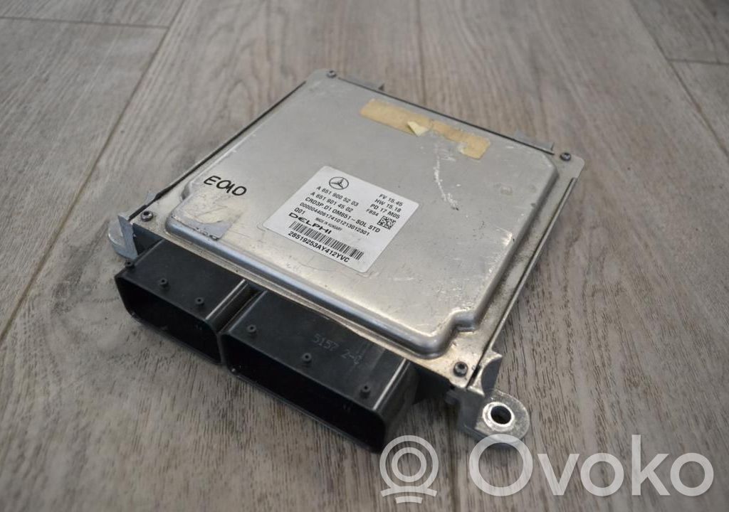 Mercedes-Benz C W205 Engine control unit/module 