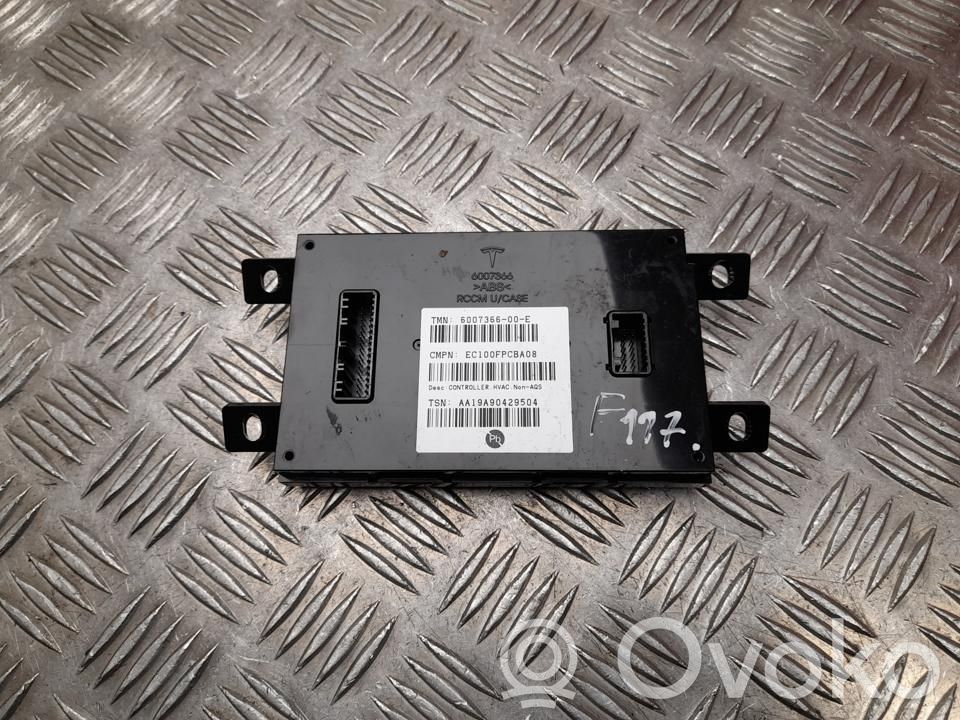 Tesla Model X Other control units/modules 
