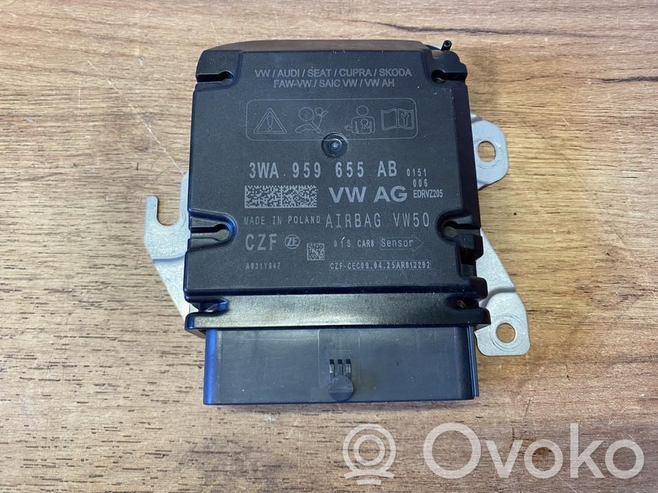 Skoda Elroq Module de contrôle airbag 