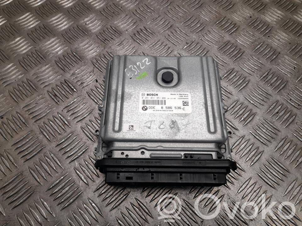 BMW 5 F10 F11 Unidad de control/módulo del motor 