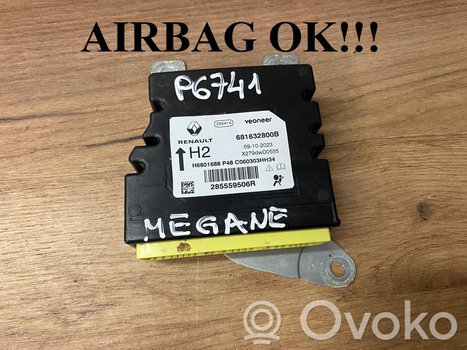 Renault Megane E-Tech Centralina/modulo airbag