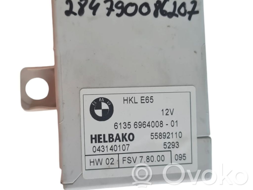 BMW 7 E65 E66 Unité de commande / module de hayon 
