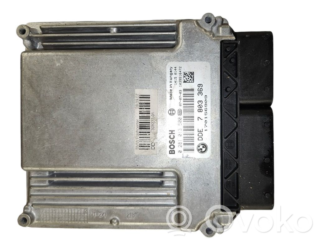 BMW 7 E65 E66 Engine control unit/module 